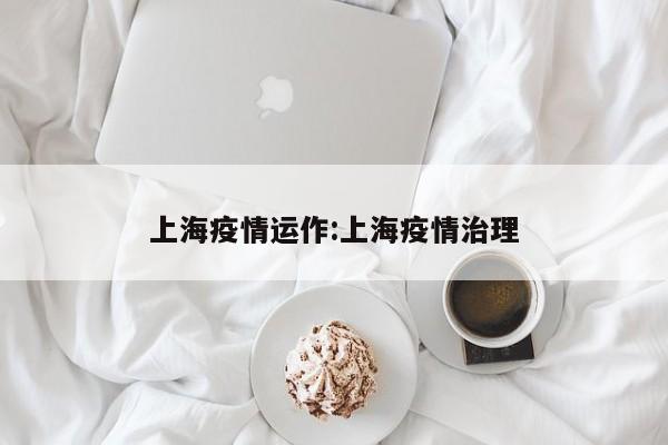 上海疫情运作：上海疫情治理